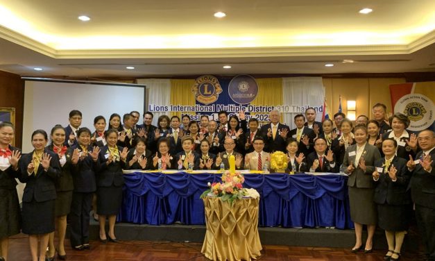 ” พิธีศักดิ์สิทธิ์ ” สโมสรไลออนส์ ประเทศไทย