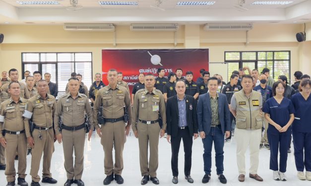 ฝึกอบรมปฐมพยาบาล”ช่วยชีวิตภาวะวิกฤติ” สน.ชนะสงคราม