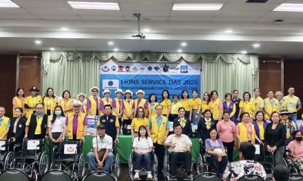 จัดใหญ่“10”สโมสรไลออนส์ภาค 310A1