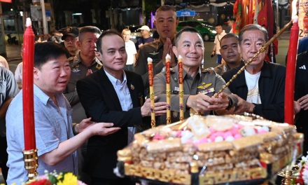 พล.ต.ต.ชัยพัชร์ ศรีประเสริฐ รองผบช.น. ประธานอัญเชิญเจ้าพ่อหนู