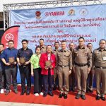 ปริสุทธิ์ยามาฮ่า เสรีไทย ร่วมขับขี่ปลอดภัย ตำรวจ บก.น.4
